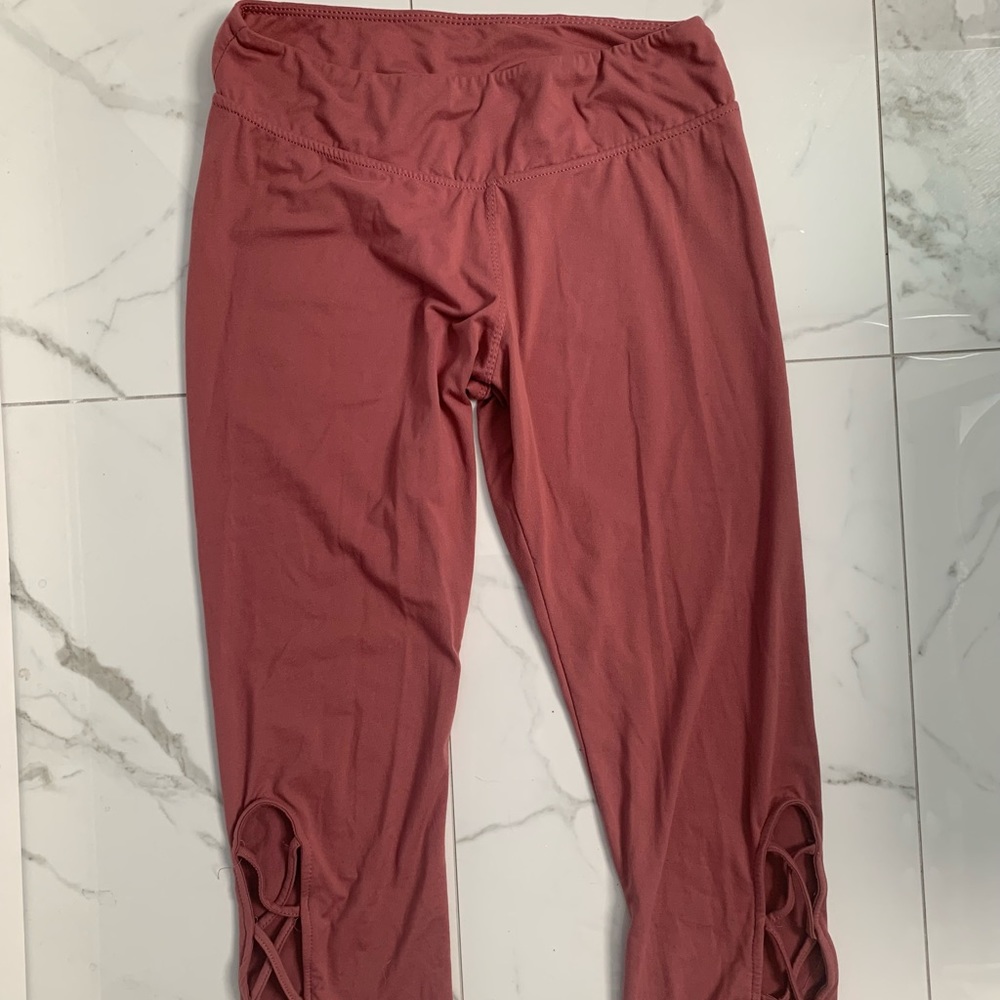 Leggings rose colored
